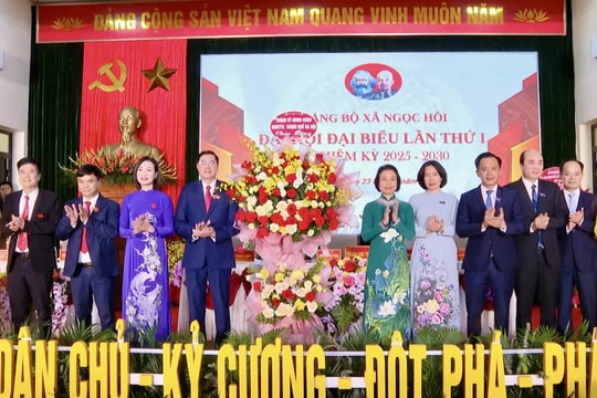 Chung sức xây dựng xã Ngọc Hồi ngày càng giàu đẹp, văn minh, hiện đại