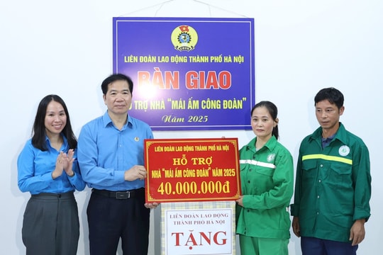 Lan tỏa hạnh phúc trong ngôi nhà ‘Mái ấm Công đoàn’”