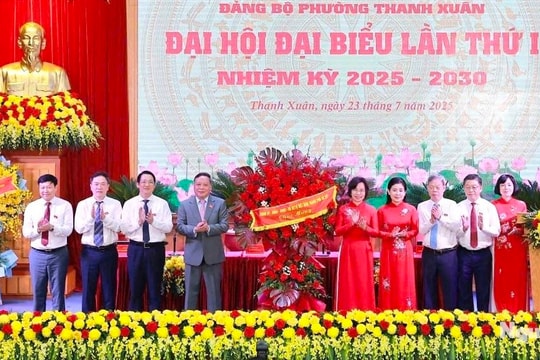 Quyết tâm xây dựng phường Thanh Xuân phát triển toàn diện, cùng Thủ đô bước vào kỷ nguyên mới