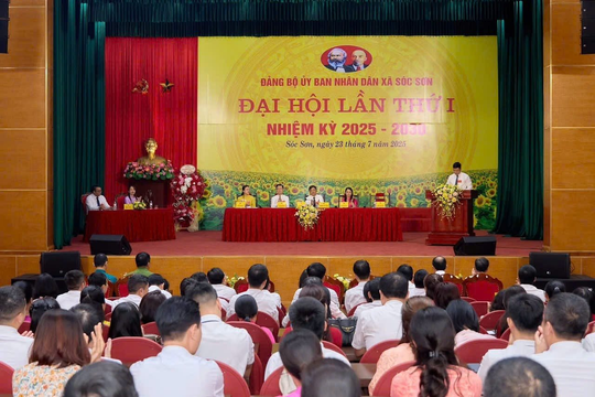 Đại hội Đảng bộ UBND xã Sóc Sơn lần thứ I: Khẳng định quyết tâm xây dựng chính quyền hiện đại