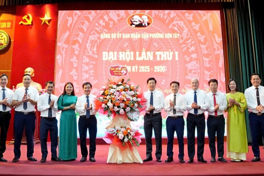 Đại hội Đảng bộ các cơ quan Đảng, UBND phường Sơn Tây lần thứ I, nhiệm kỳ 2025- 2030