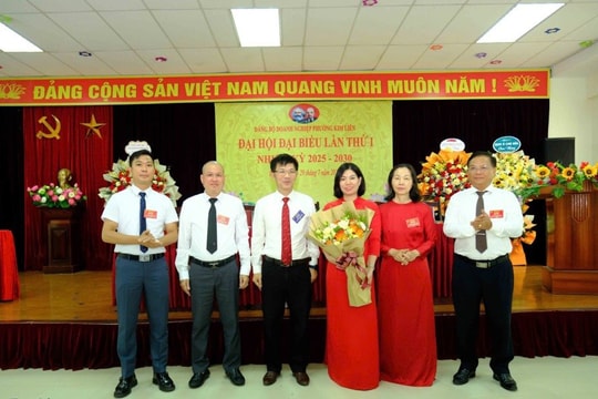 Đại hội Đảng bộ Doanh nghiệp phường Kim Liên lần thứ I, nhiệm kỳ 2025 - 2030