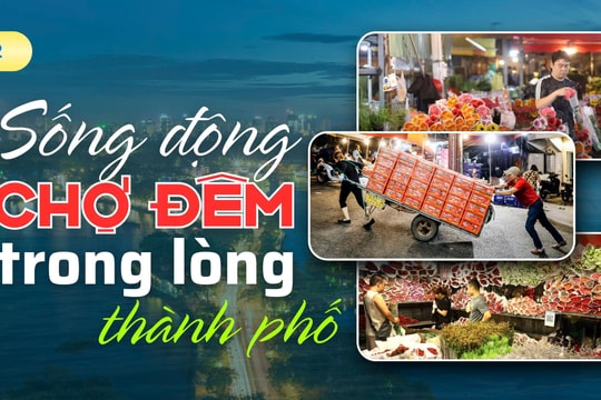 Bài 2: Sống động chợ đêm trong lòng thành phố