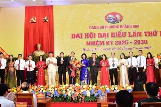 Đại hội Đảng bộ phường Hoàng Mai lần thứ I: Lan tỏa tinh thần đoàn kết, khơi nguồn đột phá