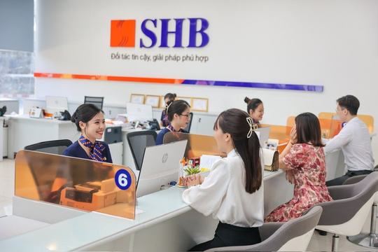 SHB lãi trước thuế quý II tăng 59%, 6 tháng thực hiện 61% kế hoạch năm