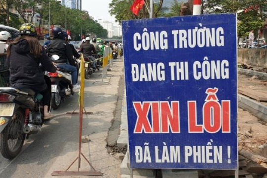 Hà Nội tạm dừng thi công, đào hè, đường dịp lễ kỷ niệm Quốc khánh 2/9