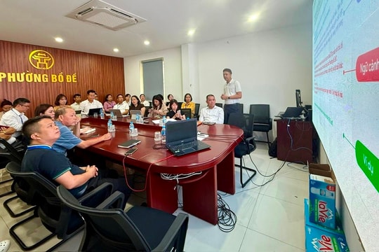 Phường Bồ Đề: Tập huấn ứng dụng AI cho cán bộ, công chức, viên chức