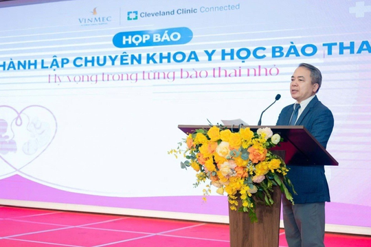Vinmec ra mắt Chuyên khoa Y học Bào thai - Bước ngoặt điều trị trước sinh tại Việt Nam