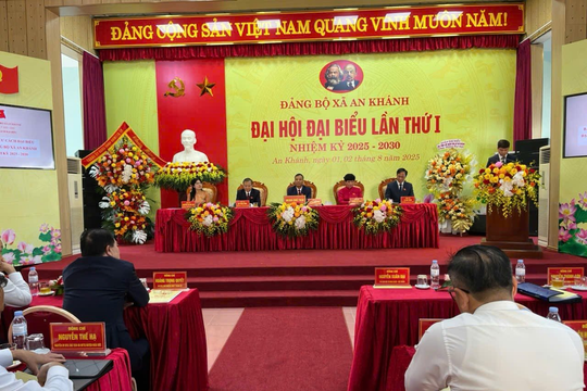 Đại hội đại biểu Đảng bộ xã An Khánh lần thứ I, nhiệm kỳ 2025-2030: Quyết tâm trở thành "vùng đô thị xanh, văn minh, hiện đại và hạnh phúc" của Thủ đô