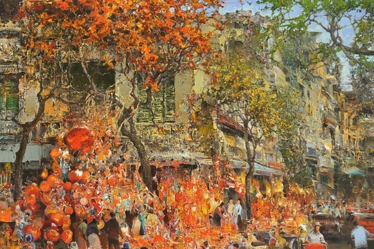 Cựu sinh viên Khoa Sư phạm Mỹ thuật hội ngộ trong triển lãm “Dòng chảy”