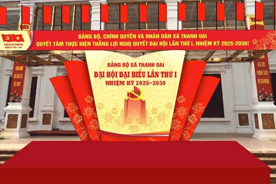 Xã Thanh Oai sẵn sàng cho Đại hội Đảng bộ lần thứ Nhất, mở ra thời kỳ phát triển mới