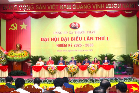 Xã Thạch Thất: Phát huy truyền thống văn hiến, đoàn kết, phát triển bền vững trong nhiệm kỳ 2025-2030