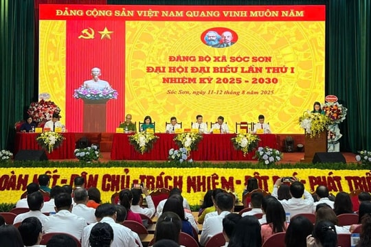 Đảng bộ xã Sóc Sơn tiến hành phiên trù bị Đại hội đại biểu lần thứ I, nhiệm kỳ 2025 - 2030