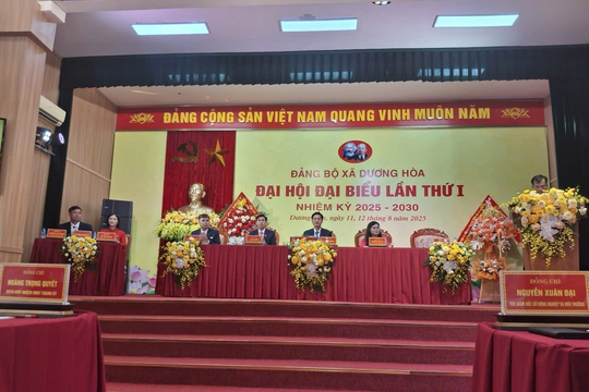 Xã Dương Hòa quyết tâm bứt phá trong nhiệm kỳ mới