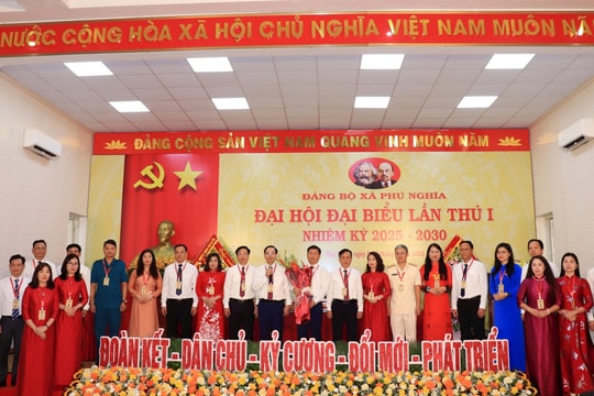 Xã Phú Nghĩa cụ thể hóa nhiệm vụ, khâu đột phá của Đại hội Đảng bộ xã lần thứ Nhất