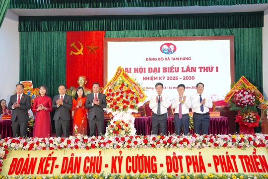 Văn hóa và con người là nguồn lực nội sinh mạnh mẽ nhất để xã Tam Hưng phát triển bền vững