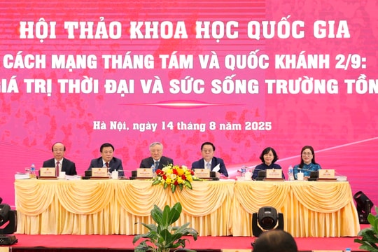 “Cách mạng Tháng Tám và Quốc khánh 2/9: Giá trị thời đại và sức sống trường tồn”