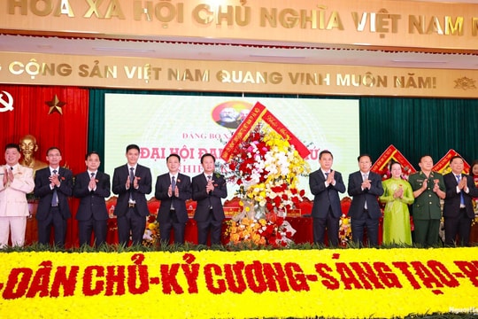 Đại hội Đảng bộ xã Phúc Thịnh thể hiện tinh thần đổi mới, sáng tạo, trí tuệ, dân chủ và đoàn kết