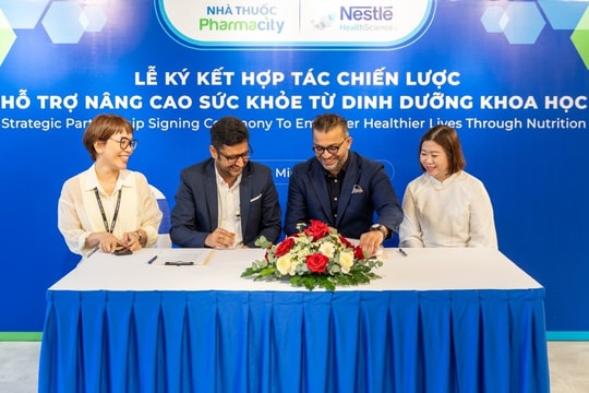 Pharmacity cùng Nestlé Việt Nam đưa giải pháp dinh dưỡng khoa học đến gần hơn với cộng đồng
