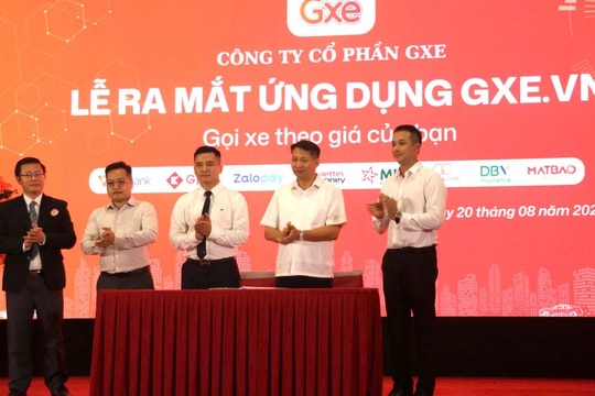 Công ty cổ phần GXE ra mắt ứng dụng đặt xe mới tại Hà Nội