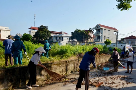 Hà Nội khẩn trương triển khai cao điểm tổng vệ sinh môi trường chuẩn bị cho đại lễ Quốc khánh 2/9