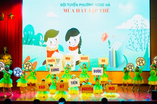 Sôi nổi Khai mạc vòng Sơ khảo Hội thi Thiếu nhi Thủ đô tuyên truyền giới thiệu sách năm 2025