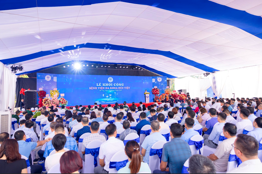 Bệnh viện Đa khoa Đức Việt chính thức khởi công - Dấu ấn mới cho y tế Hà Nội