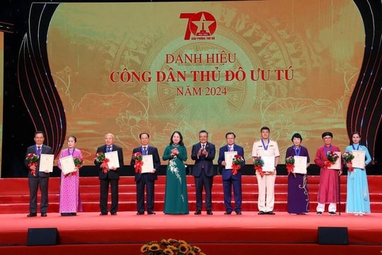 Hà Nội tặng danh hiệu “Người tốt, việc tốt” cho 21 cá nhân
