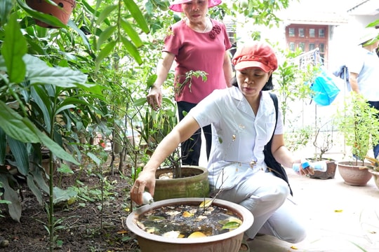 Xã, phường của Hà Nội chủ động phòng bệnh Chikungunya theo nguyên tắc “4 tại chỗ”