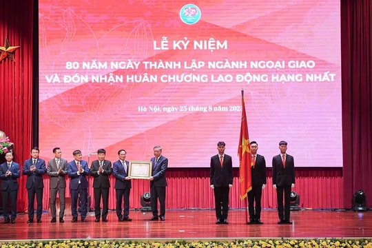 Tổng Bí thư Tô Lâm: 80 năm xây dựng và trưởng thành, Ngành Ngoại giao đã góp phần quan trọng vào sự nghiệp xây dựng và bảo vệ Tổ quốc