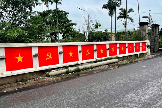 Xã Hồng Vân rực rỡ sắc màu làng quê mừng 80 năm Quốc khánh 2/9
