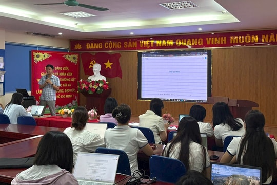 Ứng dụng AI mô hình mới từ phường Bồ Đề trong quản lý và giảng dạy
