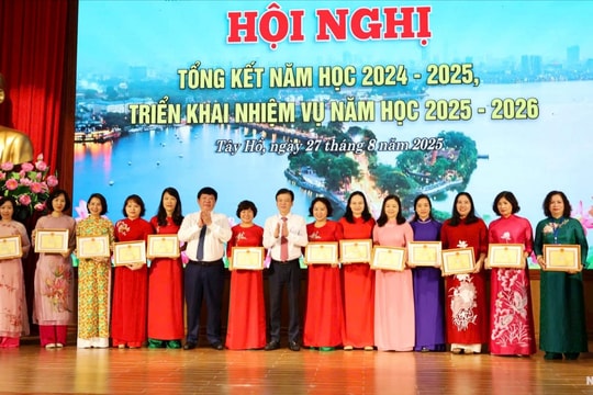 Giáo dục Tây Hồ – Vững bước khẳng định vị thế, chắp cánh ước mơ tương lai