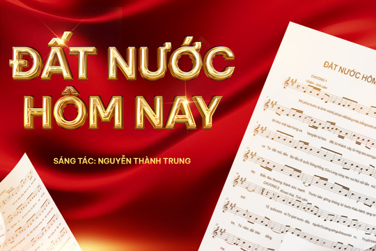 Nhạc sĩ Nguyễn Thành Trung sắp ra mắt trường ca âm nhạc “Đất nước hôm nay” mừng Đại lễ