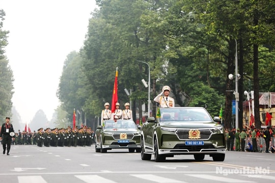Diễu binh, diễu hành kỷ niệm 80 năm Quốc khánh (Bài cuối): Lan tỏa hình ảnh đẹp người chiến sĩ Công an Nhân dân Việt Nam