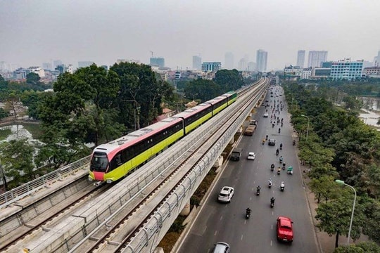 Phê duyệt phương án tuyến metro số 5 Văn Cao - Hòa Lạc dài gần 40km