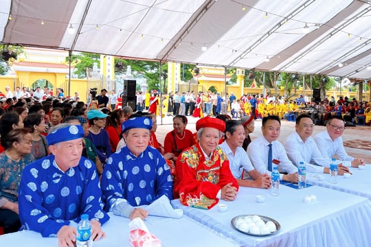 Phường Thanh Liệt: Kỷ niệm 1480 năm ngày hoá Đô hồ Đại vương Phạm Tu