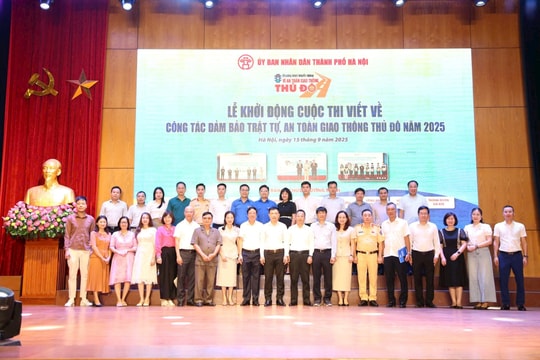 Khởi động chương trình truyền thông “Vì An toàn giao thông Thủ đô” năm 2025