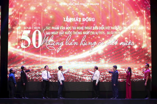 Công bố 50 tác phẩm văn học - nghệ thuật tiêu biểu sau ngày thống nhất đất nước