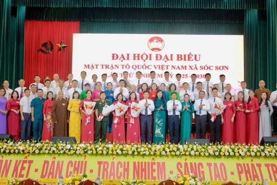 Xây dựng Sóc Sơn trở thành xã giàu mạnh, văn minh, hiện đại, nhân dân hạnh phúc