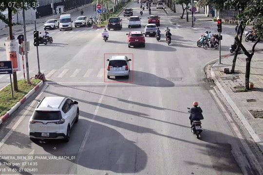 Camera AI phạt nguội sẽ tự động nhận diện 20 lỗi vi phạm giao thông
