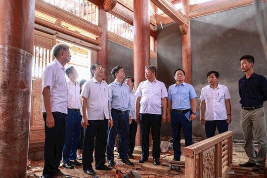 Khánh thành Khu lưu niệm Trưởng Ban Thường trực Quốc hội Bùi Bằng Đoàn vào ngày 28/9