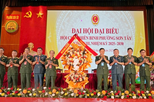 Hội Cựu chiến binh phường Sơn Tây phát huy truyền thống “Bộ đội Cụ Hồ” trong thời kỳ mới