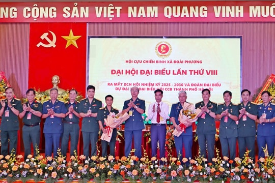 Cựu chiến binh xã Đoài Phương nêu cao tinh thần trách nhiệm, tiên phong, gương mẫu trong thời kỳ mới