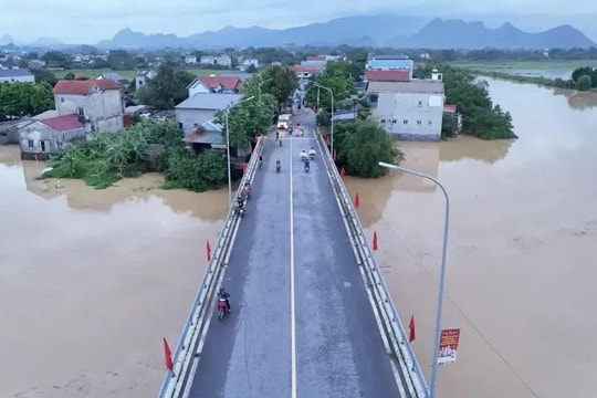 Lệnh báo động lũ trên sông Bùi, sông Nhuệ, sông Đáy, sông Cà Lồ