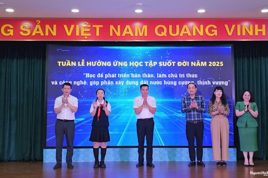 Phường Cửa Nam: Phát động tuần lễ hưởng ứng học tập suốt đời năm 2025