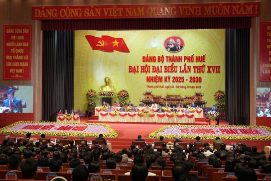 Khai mạc Đại hội đại biểu Đảng bộ TP Huế: “Xây dựng, phát triển TP Huế là đô thị di sản đặc trưng của Việt Nam”