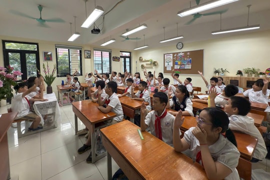 Sở GD& ĐT Hà Nội: Điều chỉnh kế hoạch dạy học linh hoạt để ứng phó với cơn bão số 11