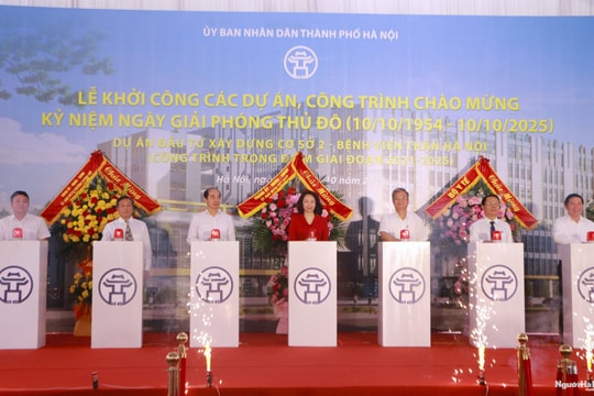 Khởi công xây dựng cơ sở 2 Bệnh viện Thận Hà Nội