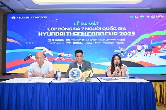 Khởi tranh Cúp bóng đá 7 người Quốc gia 2025